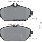 BRAKE PADS FRONT W205 W213 W238